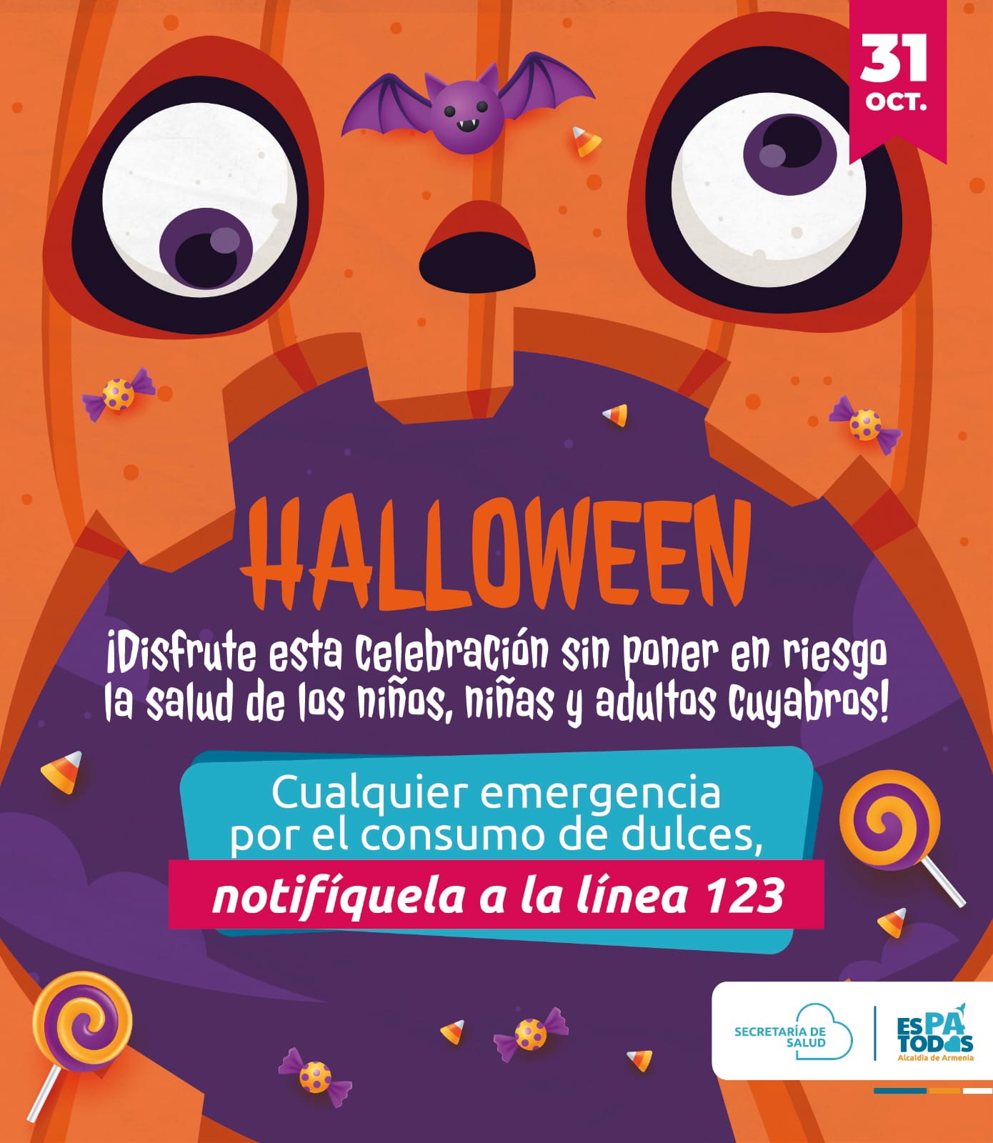 Foto de nota Salud Hallowen